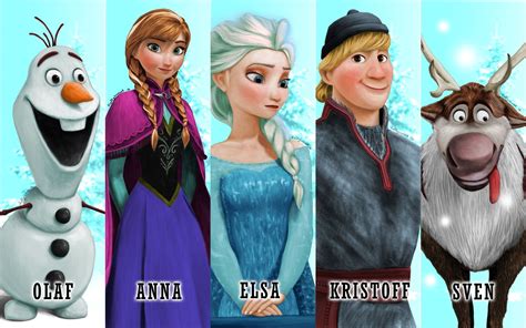 disney film frozen characters|frozen movie character names.